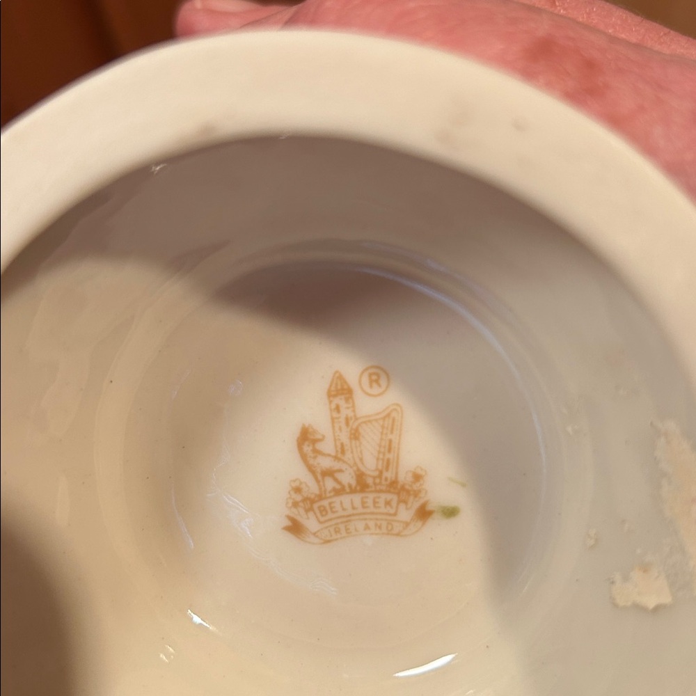 Belleek Vintage Vase - Picture 6 of 6